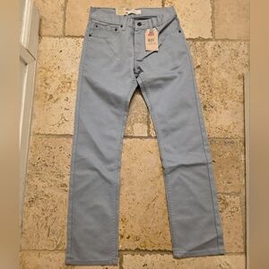 BNWT Boys Levis 511 slim gray jeans